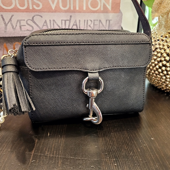 Rebecca Minkoff Mab Camera Crossbody Bag with Tassel. - Picture 1 of 10